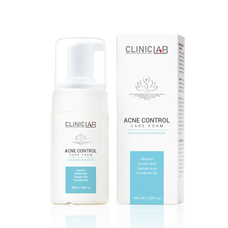 Cliniclab Acne Control Cleasing Foam - veido putos nuo spuogų, 100 ml Cliniclab Acne Control Cleasing Foam - veido putos nuo spuogų, 100 ml
