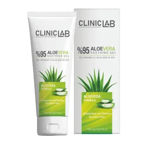Cliniclab Aloevera 95% Soothing Gel - raminantis alavijų gelis (95 %), 150 ml