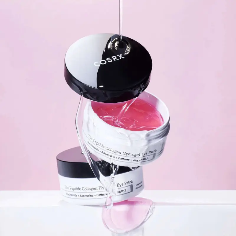 COSRX The Peptide Collagen Hydrogel Eye Patch - hidrogelio paakių kaukės, 60 vnt. COSRX The Peptide Collagen Hydrogel Eye Patch - hidrogelio paakių kaukės, 60 vnt.