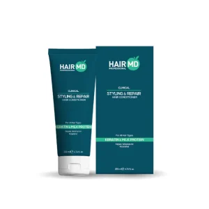 HairMD Clinical Styling and Repair Hair Conditioner – plaukų kondicionierius su keratinu ir kolagenu, 200 ml