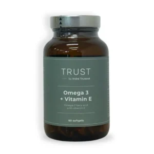 Žalias Žingsnis TRUST Omega-3 + vitaminas E, 60 kapsulių