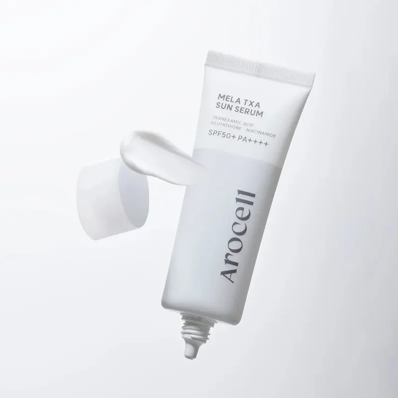 AROCELL Mela TXA Sun Serum – apsauginis veido serumas nuo saulės (SPF50+ PA++++), 40 ml AROCELL Mela TXA Sun Serum – apsauginis veido serumas nuo saulės (SPF50+ PA++++), 40 ml