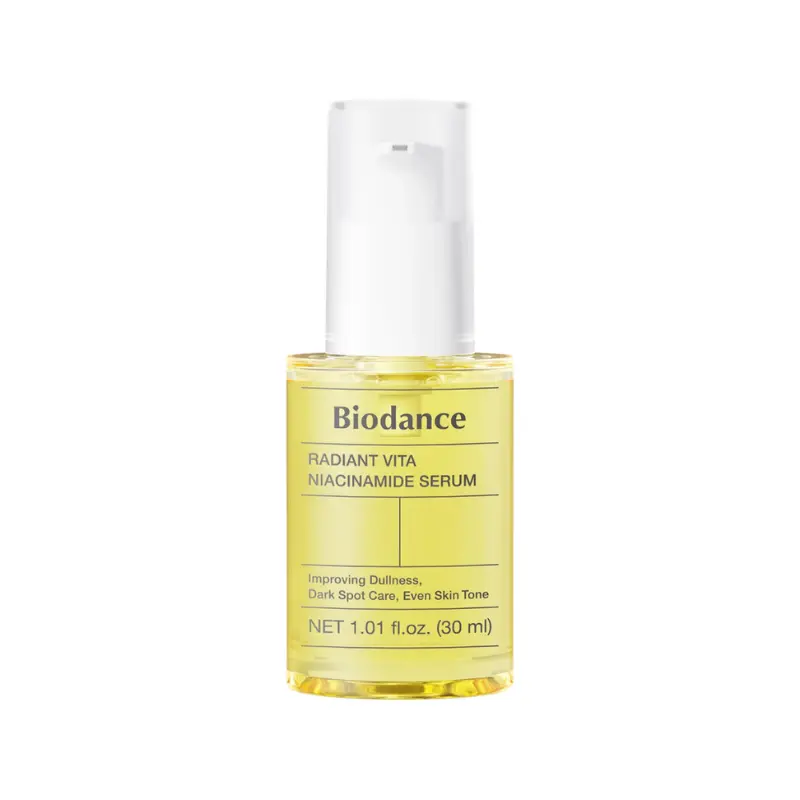 BIODANCE Radiant Vita Niacinamide Serum – skaistinamasis veido serumas su niacinamidu ir vitaminais, 30 ml BIODANCE Radiant Vita Niacinamide Serum – skaistinamasis veido serumas su niacinamidu ir vitaminais, 30 ml