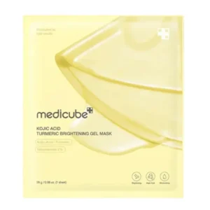 Medicube Kojic Acid Turmeric Brightening Gel Mask – skaistinamoji gelinė veido kaukė, 1 vnt.