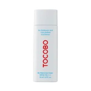 TOCOBO Bio Watery Sun Cream – giliai drėkinantis veido kremas nuo saulės (SPF50+ PA++++), 50 ml