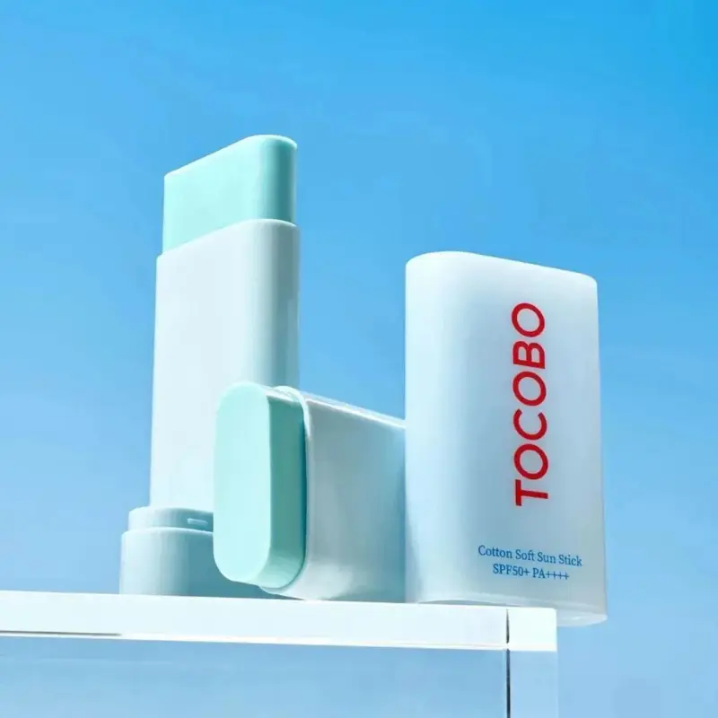 TOCOBO Cotton Soft Sun Stick – pieštukinė veido apsauga nuo saulės (SPF50+ PA++++), 19 g TOCOBO Cotton Soft Sun Stick – pieštukinė veido apsauga nuo saulės (SPF50+ PA++++), 19 g