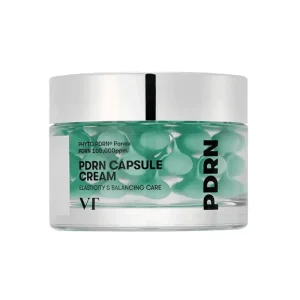 VT COSMETICS PDRN Capsule Cream 100 – stangrinantis ir odą regeneruojantis veido kremas su PDRN kapsulėmis, 50 ml